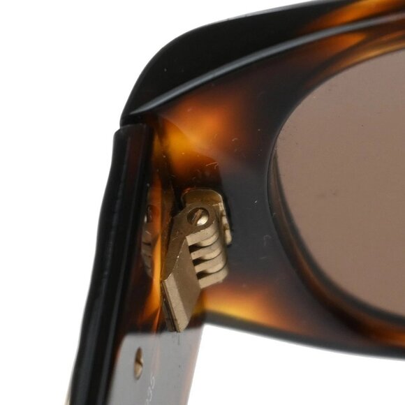 CHANEL CC Matelasse Sunglasses Eye Wear Plastic Brown GHW 01450 Italy 60RF649 main image 5